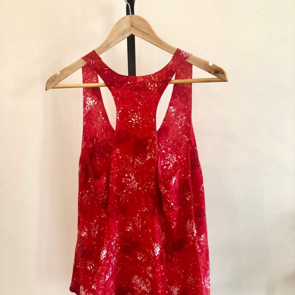 Joie Red tank/blouse